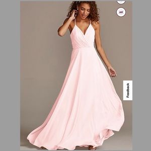 David’s Bridal Petal Bridesmaid Dress